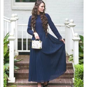 Dainty Jewells Navy Maxi Dress